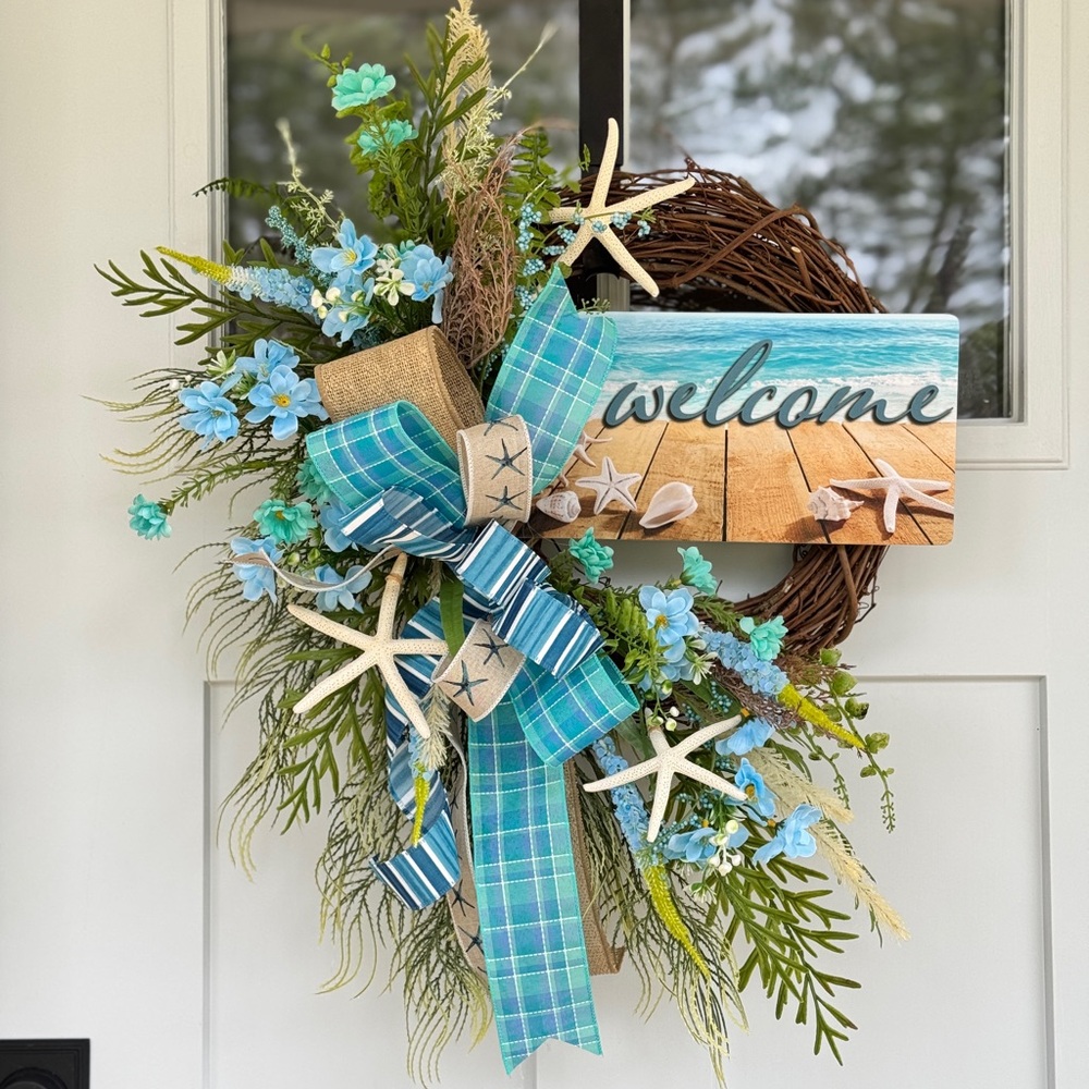 Coastal Welcome Wreath